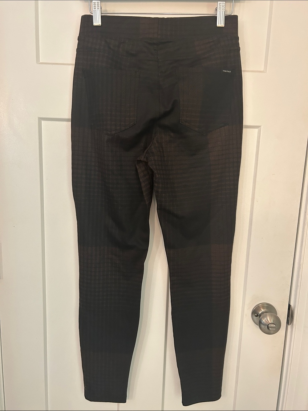 Sanctuary Houndstooth Brown & Black Leggings Size Small